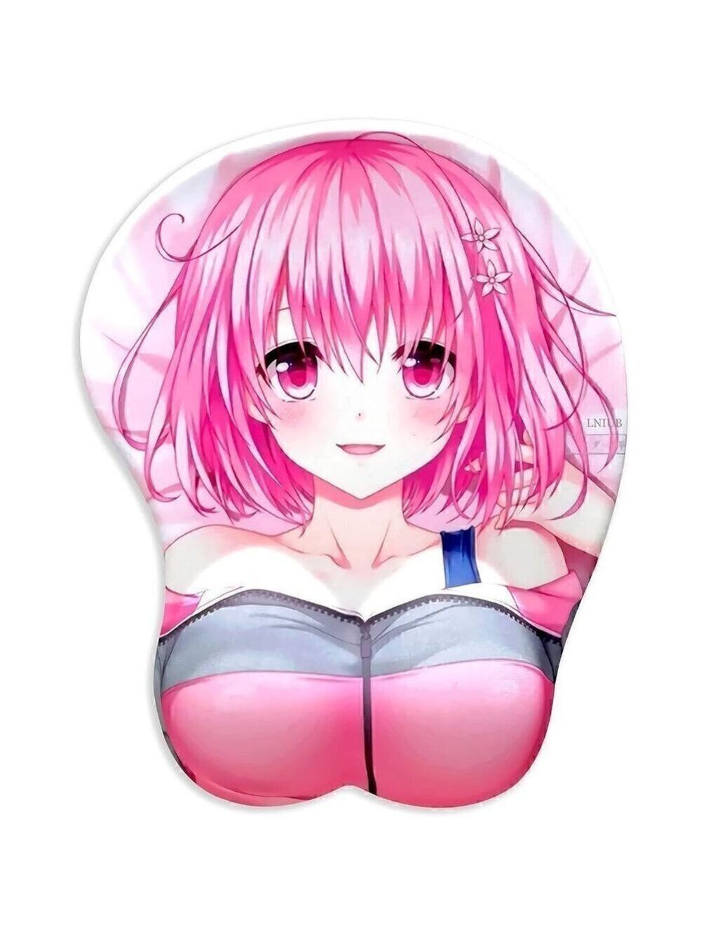 4 cm Wrist Cushion Love Momo Belia Deviluke Chest Mouse Pad Wrist Rest Support